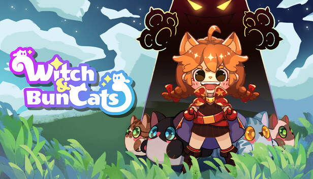 Save 40% on Witch & Bun Cats on Steam